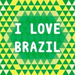 I Love Brazil2 Stock Photo