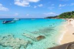 Beautiful Beach At Koh Miang In Mu Koh Similan, Thailand Stock Photo