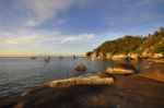 Good Morning Koh Tao Stock Photo