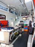 inside of Ambulance Stock Photo