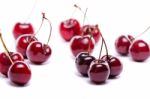 Red Cherries Stock Photo