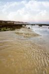 Olhos D'agua, Algarve Stock Photo