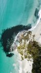 View Of Bruny Island Beach In The Late Afternoon Stock Photo