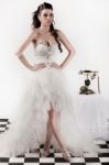 Traditional Wedding Dress Stock Photo