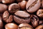 Roasted Beans Of Coffee Stock Photo