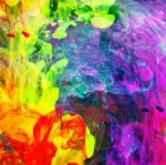 Abstract Vivid Color Stock Photo