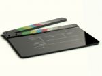 Clapperboard Stock Photo