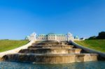 Schloss Belvedere Palace Vienna Austria Stock Photo