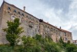 State Castle And Chateau Complex Of Cesky Krumlov Stock Photo