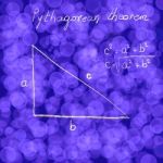 Pithagorean Theorem Stock Photo