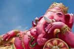 Pink Ganesha Stock Photo