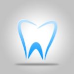 Tooth Icon Shows Dentist Icons And Dentistry Stock Photo