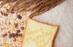 Healthy Breakfast With Cereal And Bread Stock Photo