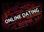 Online Dating Showing World Wide Web And Website Stock Photo