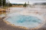 Firehole Spring Stock Photo