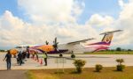 Phrae,thailand : October 29, 2016 - Phrae Airport And Nokair Pla Stock Photo