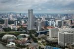 Singapore Skyline Stock Photo