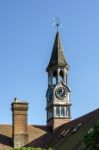 Tower Of The Tea Rooms At High Beeches In Handcross Stock Photo