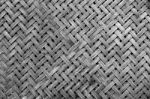 Texture Of Bamboo Weave Stock Photo