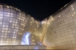 Seoul, South Korea - February 3: Dongdaemun Design Plaza Is A Modern Architecture In Seoul Designed By Zaha Hadid.photo Taken February 3,2015 In Seoul, South Korea Stock Photo