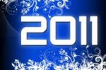 New Year 2011 Stock Photo