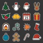 Christmas Icon Stock Photo