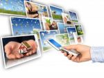 Multimedia Concept Stock Photo