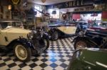 Riley Kestrel 1934 In The Motor Museum At Bourton-on-the-water Stock Photo