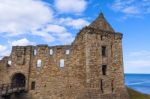 St Andrews Castle Ruins Stock Photo