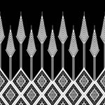 Geometric Ethnic Pattern Stock Photo