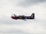 Tucano T. Mk 1 Flying Over Biggin Hill Airfield Stock Photo