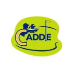 Caddie And Golfer Golf Course Icon Stock Photo