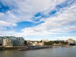 View Towards The Tower Of London Stock Photo