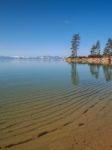 Landscape Of Lake Tahoe Stock Photo