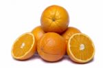 Bunch Of Oranges Stock Photo