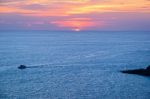 Sunset Over The Andaman Sea Stock Photo