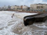 Brighton, Sussex/uk - February 15 : Brighton After The Storm In Stock Photo