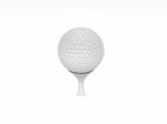 Golf Ball Stock Photo