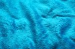 Turquoise Color Fabric Carpet Background Stock Photo