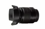 Camera Lenses Adsl On A White Background Stock Photo