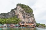 Koh Panyee Or Punyi Island Village Is Floating Stock Photo