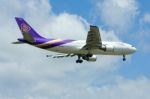  Hs-taw Airbus A300-600r Of Thaiairway.  Stock Photo