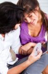 Young Couple Embracing Stock Photo