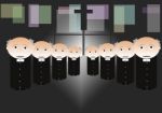 Priests Stock Photo