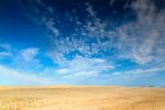 Sand And Sky Background Stock Photo