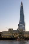 The Shard In London Stock Photo