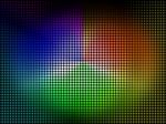 Color Wheel Background Shows Coloring Shade And Pigment
 Stock Photo