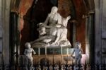 Malaga, Andalucia/spain - July 5 : Interior View Of The Cathedra Stock Photo