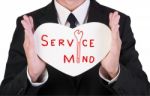 Service Minded Businessman Stock Photo