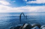 Beautiful Beach At Bridport, Tasmania, Australia Stock Photo